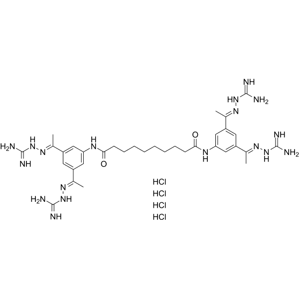 Semapimod tetrahydrochloride Structure