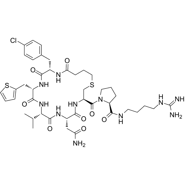 Velmupressin Structure