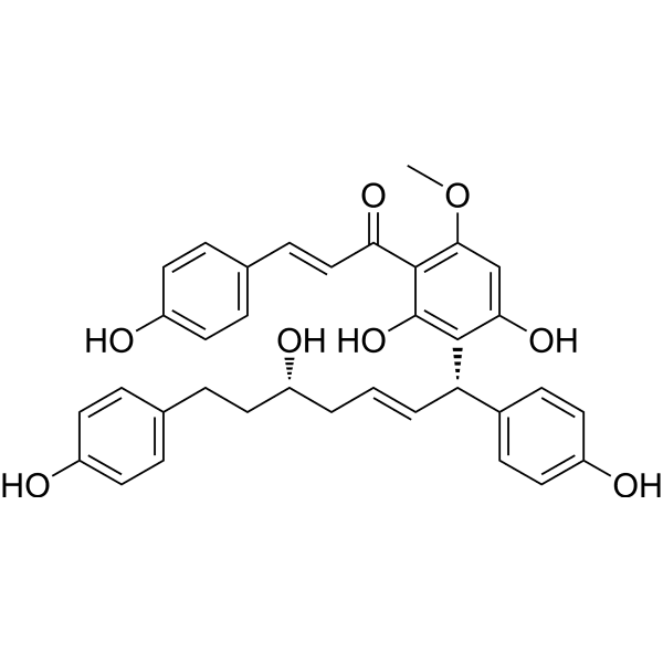 Calyxin B Structure
