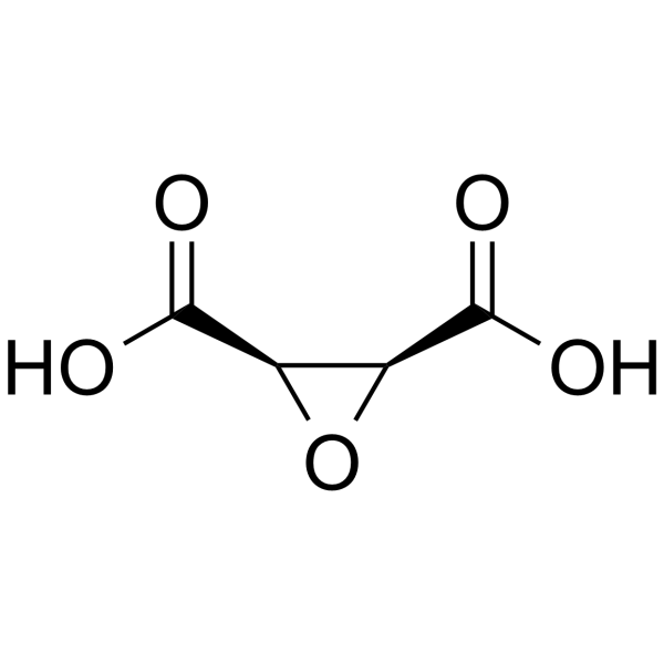 cis-Epoxysuccinic acid Structure