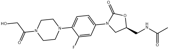 Eperezolid Structure