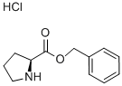 (S)-Benzyl pyrrolidine-2-carboxylate hydrochloride Structure