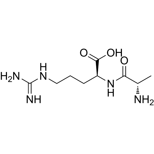 H-Ala-Arg-OH Structure