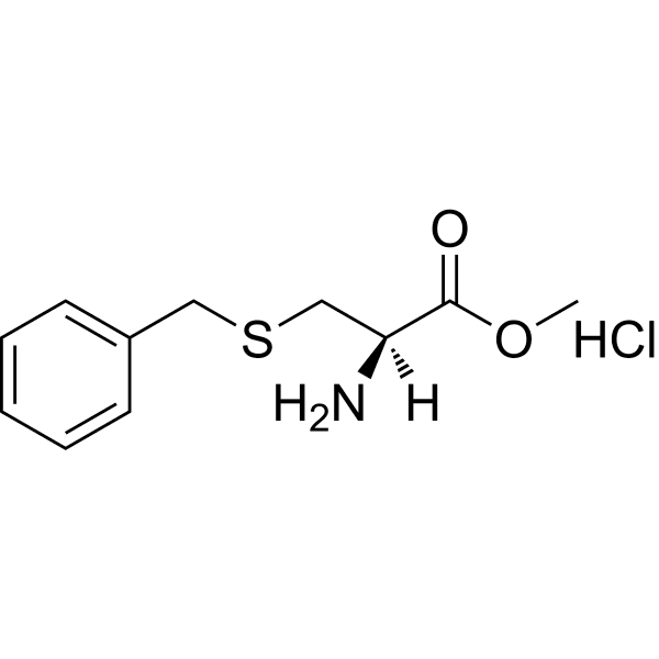 H-Cys(Bzl)-OMe.HCl Structure