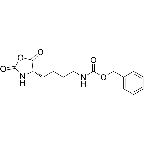 N6-Carbobenzoxy-L-lysine N-carboxyanhydride Structure