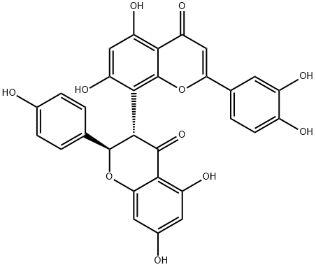 Morelloflavone Structure