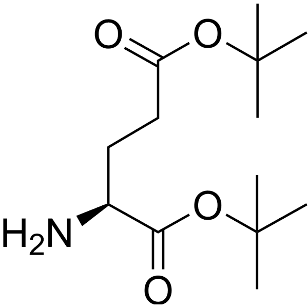 H-Glu(OtBu)-OtBu Structure
