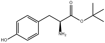 (S)-2-Amino-3-(4-hydroxyphenyl)propionic acid tert-butyl ester Structure