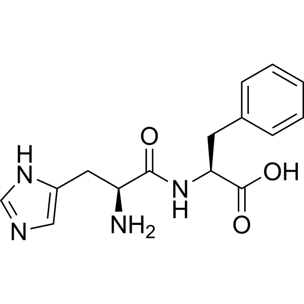 H-His-Phe-OH Structure