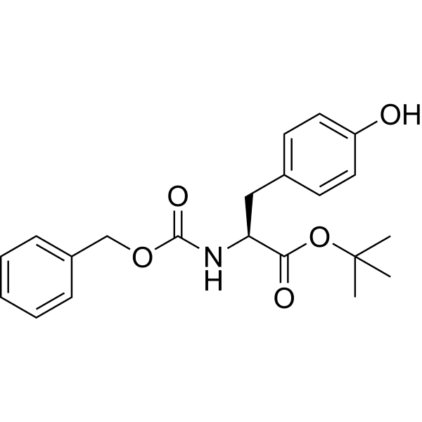 Z-Tyr-OtBu Structure