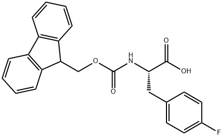 Fmoc-Phe(4-F)-OH Structure
