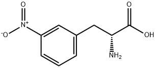 (R)-2-Amino-3-(3-nitrophenyl)propanoic acid Structure