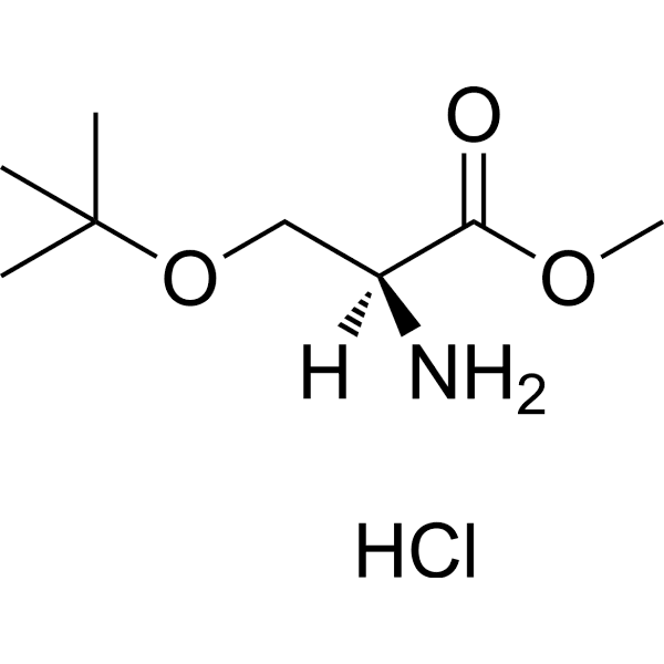 H-Ser(tBu)-OMe.HCl Structure