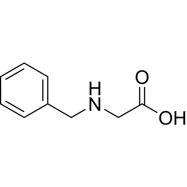 2-(Benzylamino)acetic acid Structure