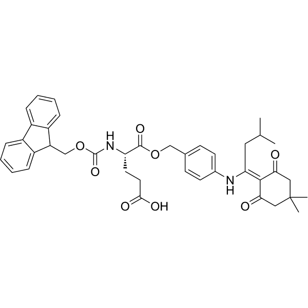 Fmoc-Glu-ODmab Structure