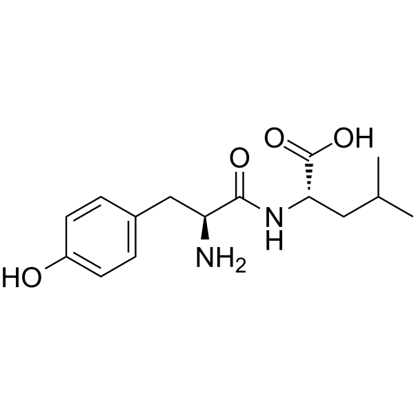 Tyrosylleucine Structure