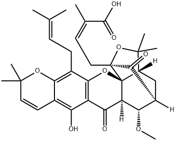 Moreollic acid Structure