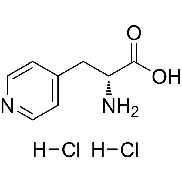 H-D-4-Pal-OH.2HCl Structure