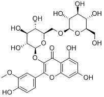 Isorhamnetin 3-gentiobioside Structure