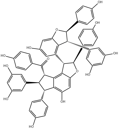 Caraganaphenol A Structure
