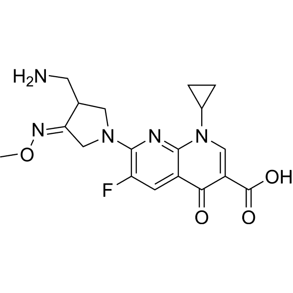 Gemifloxacin Structure