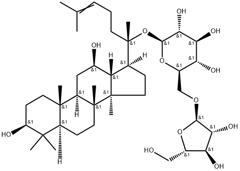 Ginsenoside MC Structure