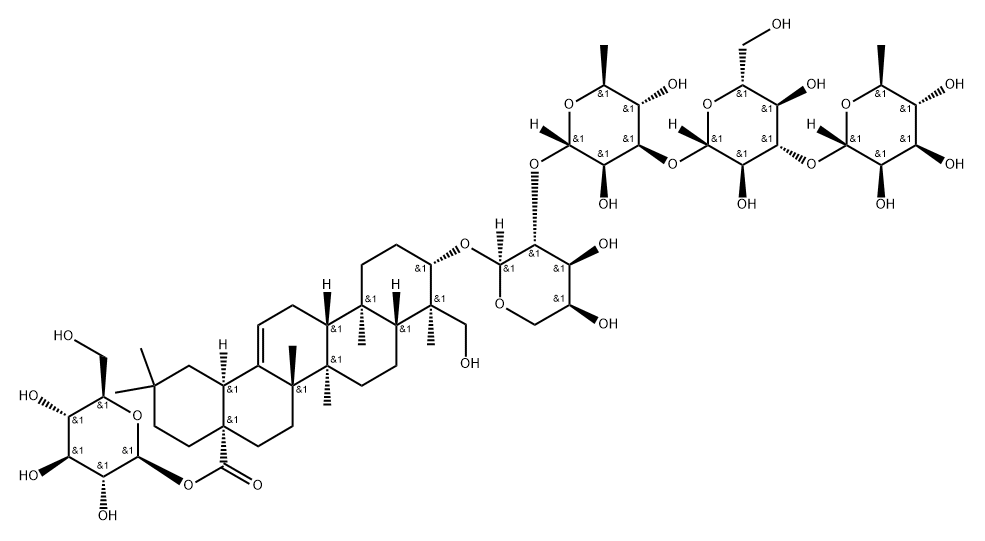 Japondipsaponin E1 Structure