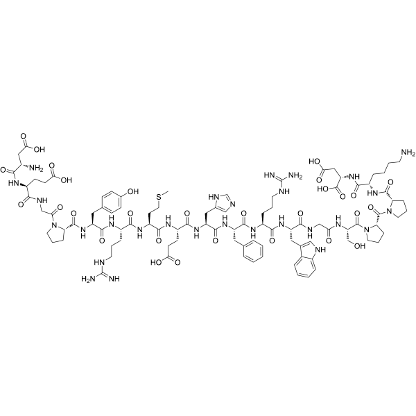 β-MSH (monkey) Structure