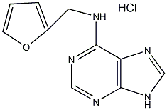 6-Furfurylaminopurine Structure