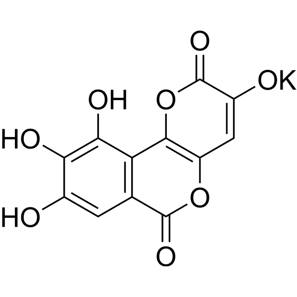 Galloflavin potassium  Structure