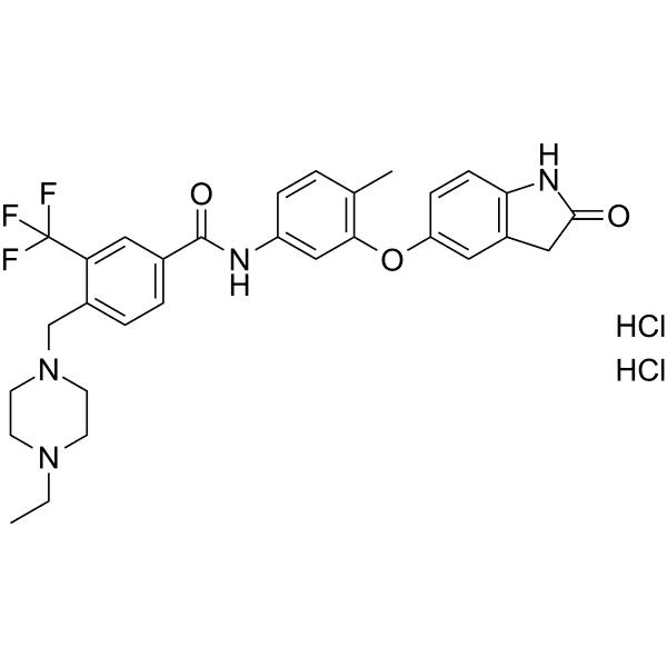 DDR1-IN-1 dihydrochloride  Structure