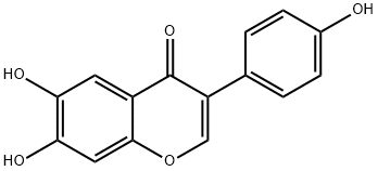 Desmethylglycitein Structure