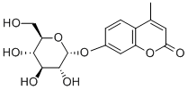 4-methylumbelliferyl α-D-glucopyranoside Structure