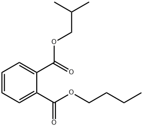 Butyl isobutyl phthalate Structure