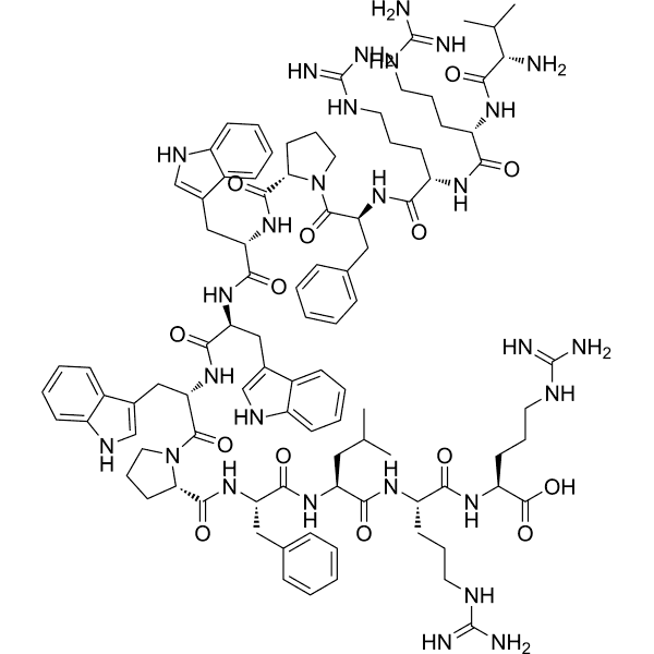 Tritrpticin Structure