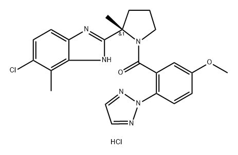 Nemorexant hydrochloride Structure