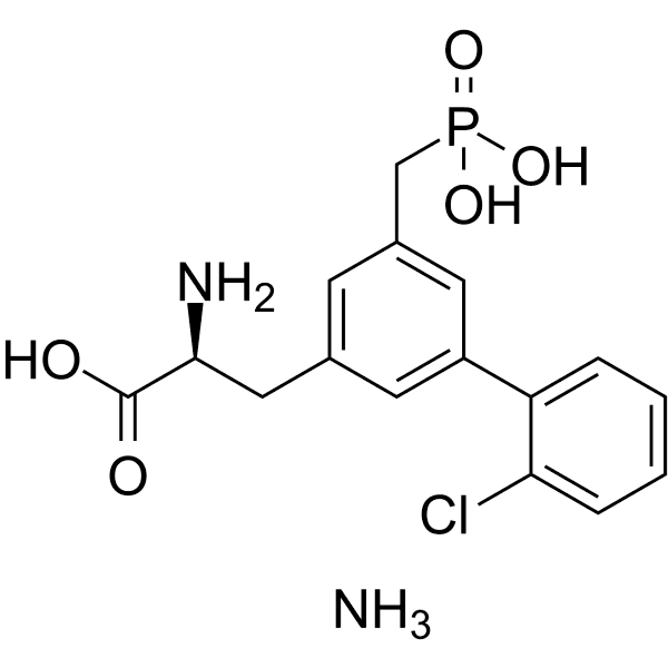 SDZ 220-581 Ammonium salt  Structure