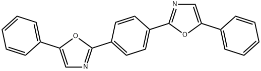 1,4-Di(5-Phenyl-2-oxazolyl)benzene Structure