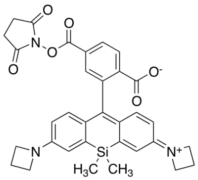 Janelia Fluor 646,SE  Structure