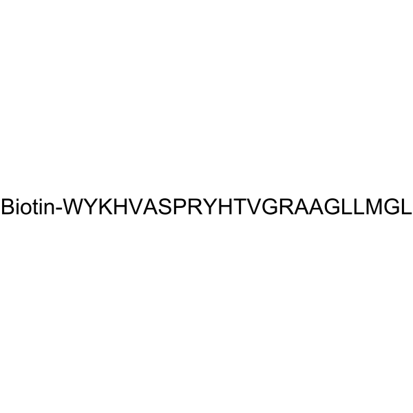 Biotinyl-neuropeptide W-23 (human) Structure
