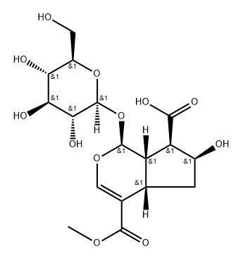 10-Carboxyloganin Structure
