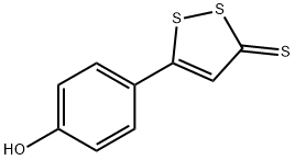 Desmethylanethol trithione Structure