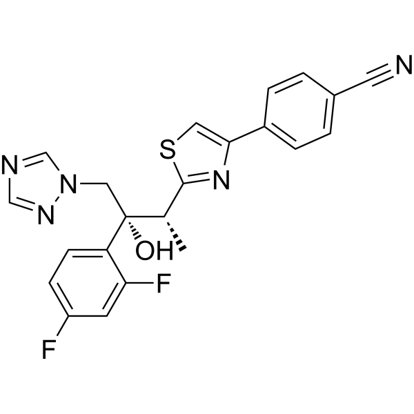 Ravuconazole Structure