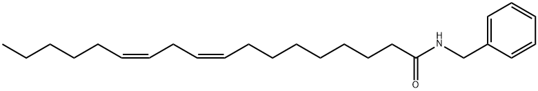 (9Z,12Z)-N-Benzyloctadeca-9,12-dienamide Structure