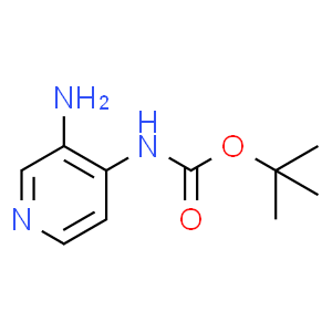 3-Amino-4-(Boc-amino)pyridine  Structure