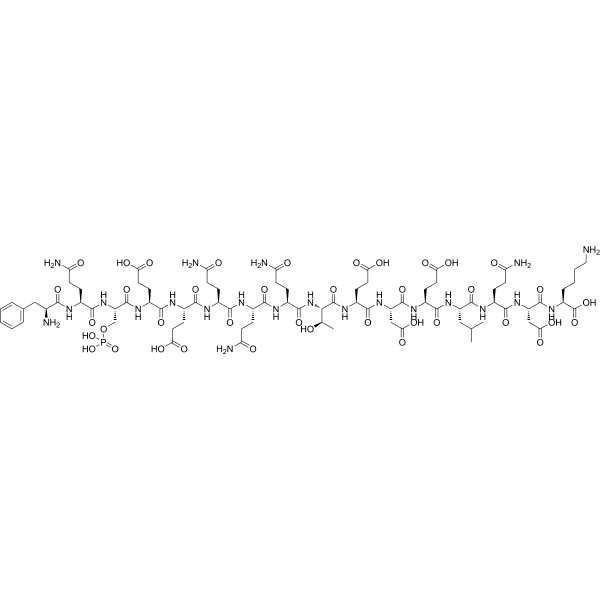 beta-Casein phosphopeptide Structure