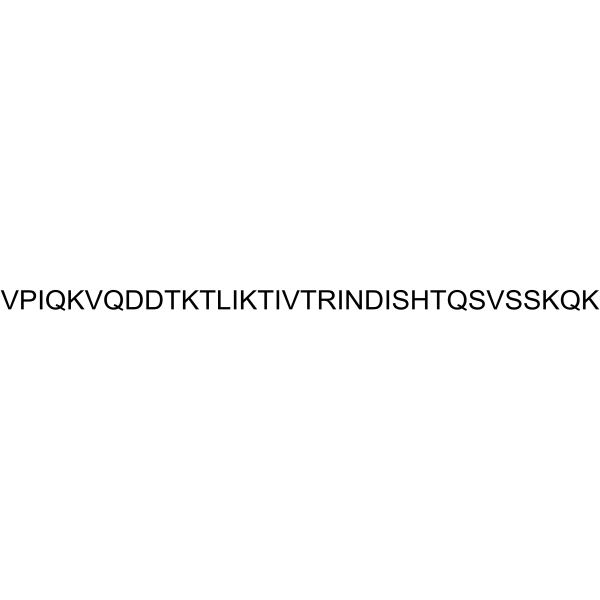 Leptin (22-56), human Structure