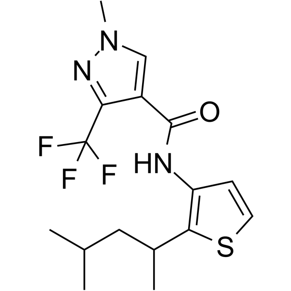 Penthiopyrad Structure