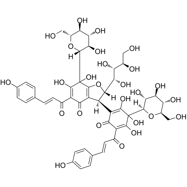 Anhydrosafflor yellow B Structure