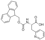Fmoc-3-(2-pyridyl)-L-alanine Structure